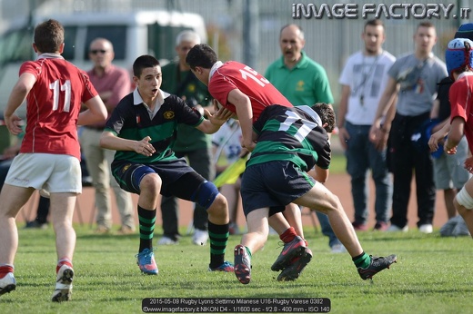 2015-05-09 Rugby Lyons Settimo Milanese U16-Rugby Varese 0382
